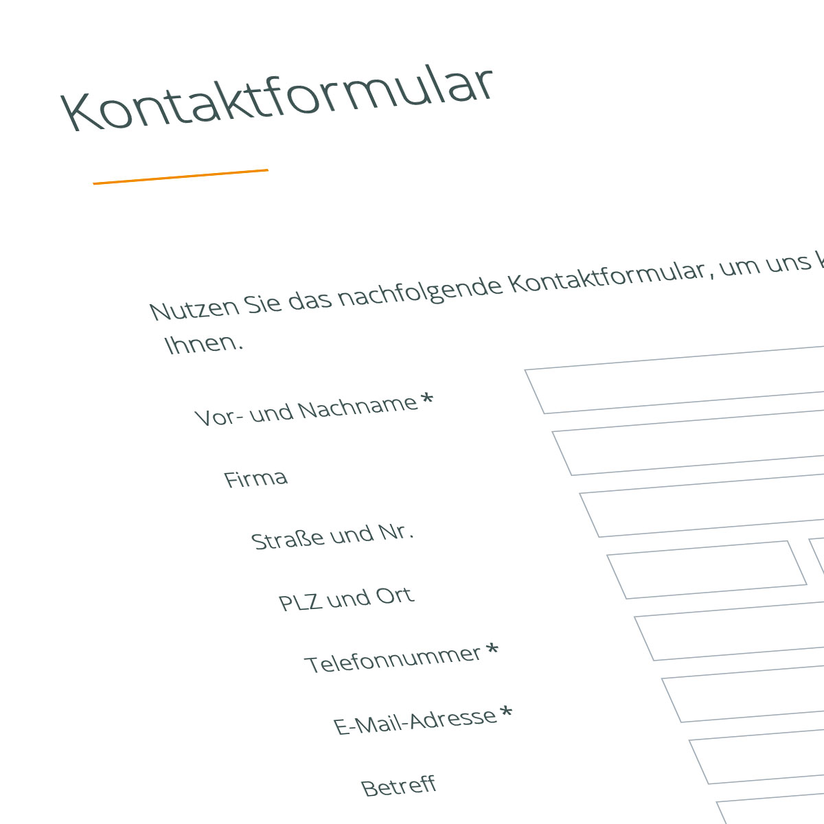 Kontaktformular